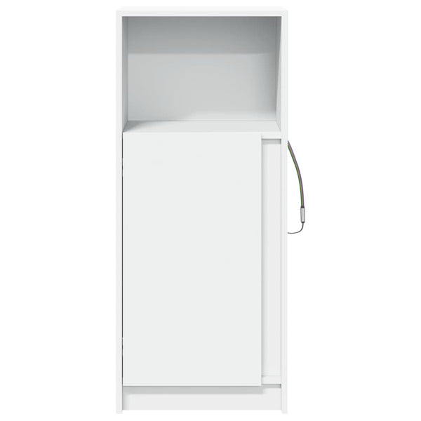 LED Sideboard Weiß 42,5x34x100cm