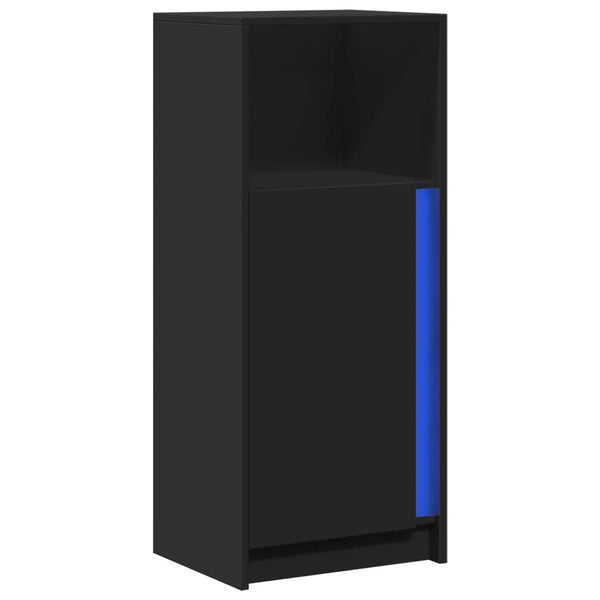 LED Sideboard Schwarz 100cm