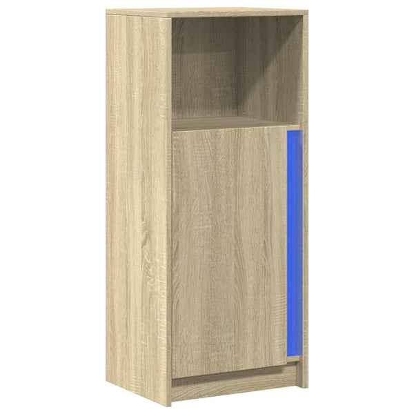 LED Sideboard Sonoma Eiche 100cm