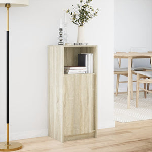 LED Sideboard Sonoma Eiche 100cm