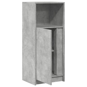 LED Sideboard Betongrau 100 cm