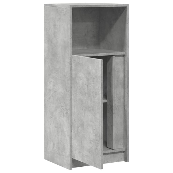 LED Sideboard Betongrau 100 cm