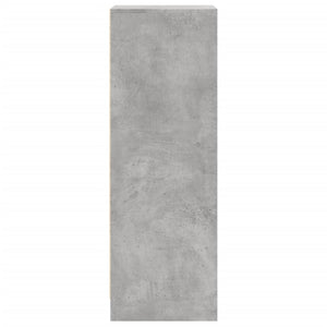 LED Sideboard Betongrau 100 cm