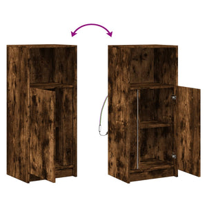 LED Sideboard Räuchereiche 100 cm