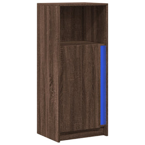 LED Sideboard Braun Eiche 100cm
