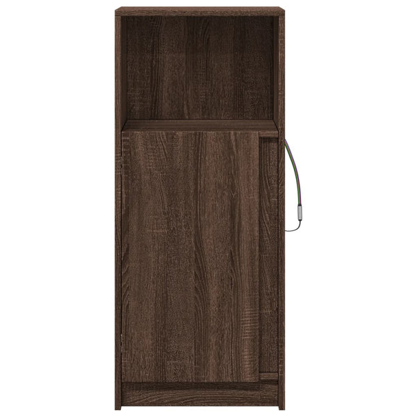 LED Sideboard Braun Eiche 100cm