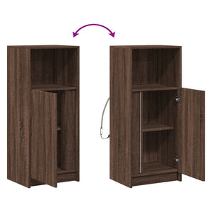 LED Sideboard Braun Eiche 100cm