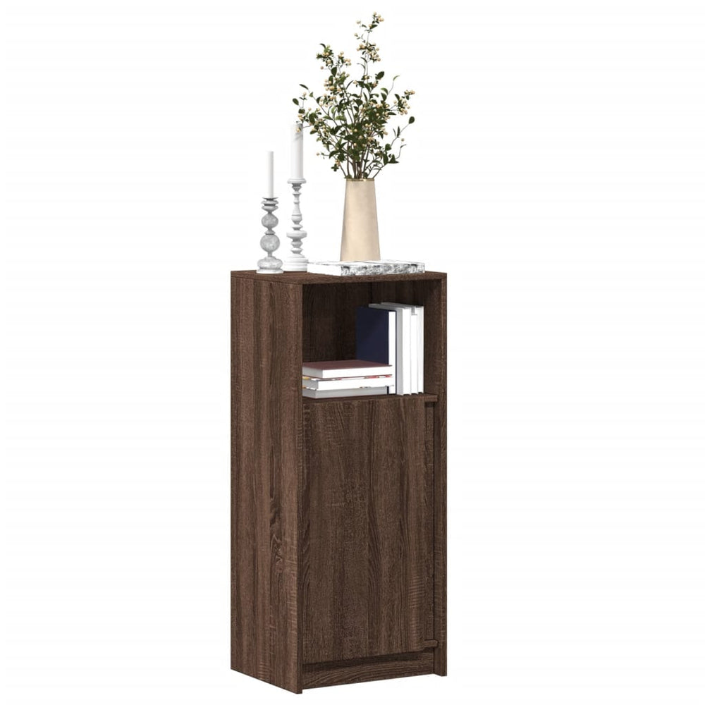 LED Sideboard Braun Eiche 100cm