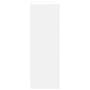 Sideboard Weiß mit LED 72x34x100 cm