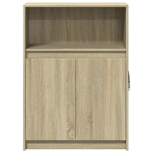 LED Sideboard Sonoma Eiche 72x34x100 cm