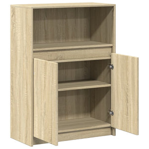 LED Sideboard Sonoma Eiche 72x34x100 cm