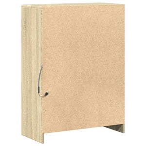 LED Sideboard Sonoma Eiche 72x34x100 cm