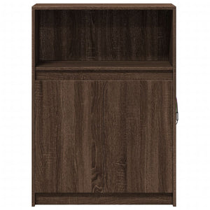 Sideboard Braun Eichen-Optik mit LED