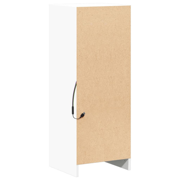 LED Sideboard Weiß 38x34x100cm