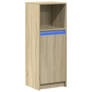 LED Sideboard Sonoma Eiche 100cm