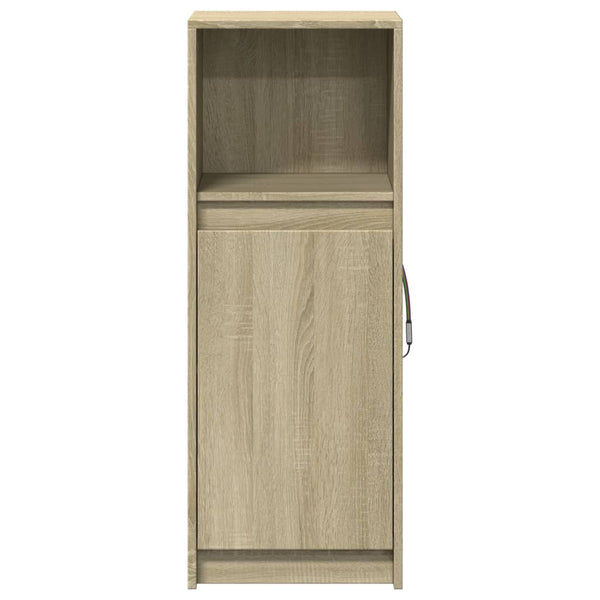 LED Sideboard Sonoma Eiche 100cm