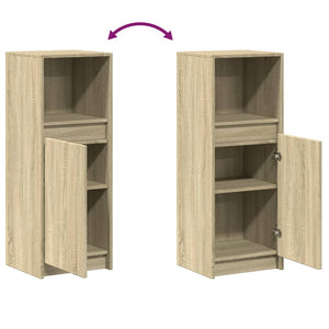LED Sideboard Sonoma Eiche 100cm