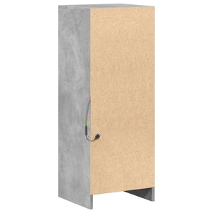 LED Sideboard Betongrau 38x34x100 cm