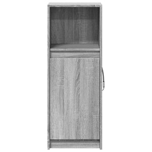 LED Sideboard Grau Sonoma 100 cm