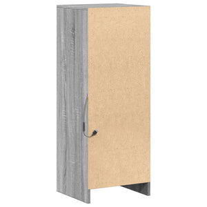 LED Sideboard Grau Sonoma 100 cm