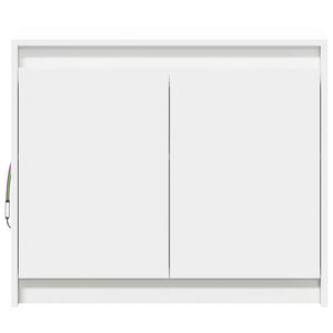 LED Sideboard Weiß 72x34x61cm