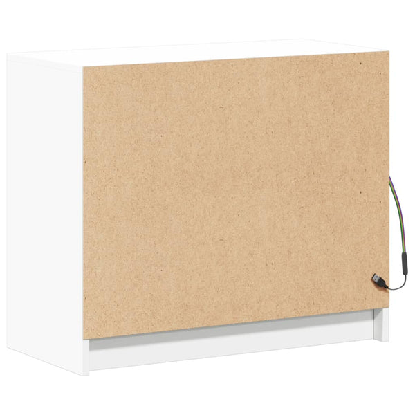 LED Sideboard Weiß 72x34x61cm
