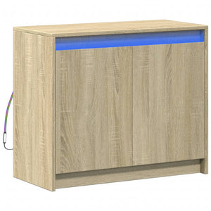 LED Sideboard Sonoma Eiche 72 cm