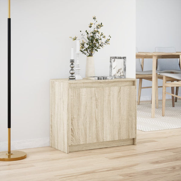 LED Sideboard Sonoma Eiche 72 cm