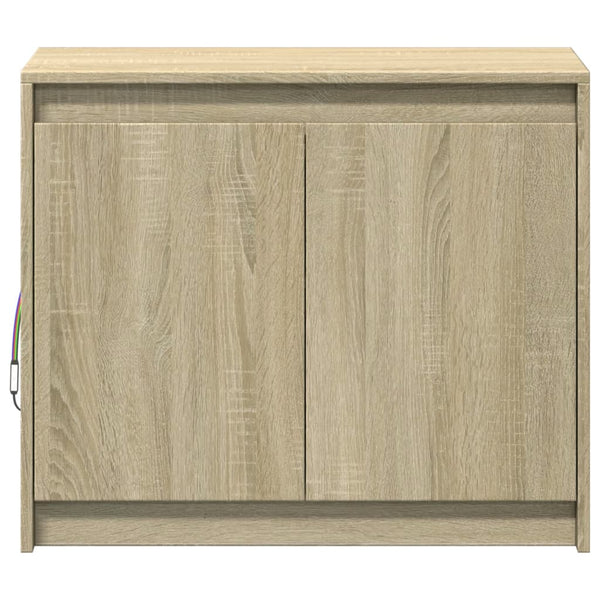 LED Sideboard Sonoma Eiche 72 cm