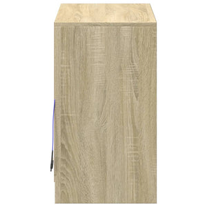 LED Sideboard Sonoma Eiche 72 cm