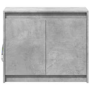 LED Sideboard Betongrau 72x61 cm