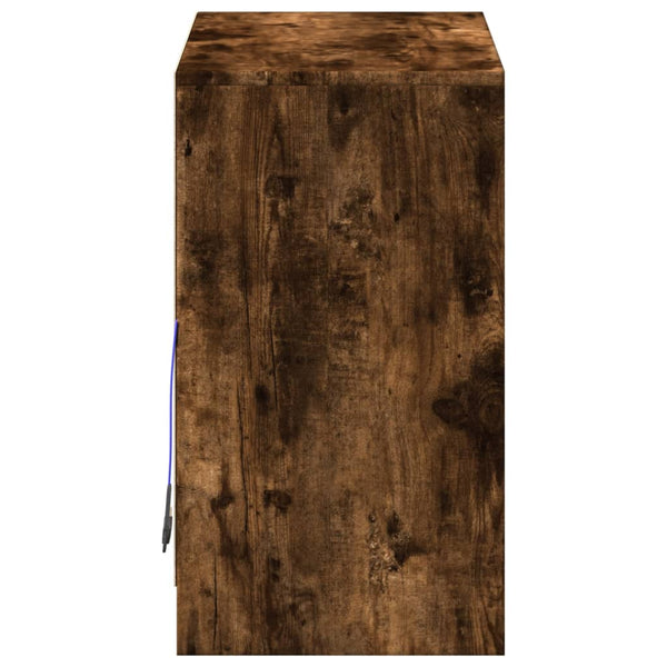 LED Sideboard Räuchereiche 72x61 cm
