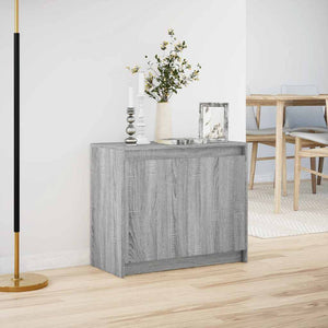 LED Sideboard Grau Sonoma 72x61 cm