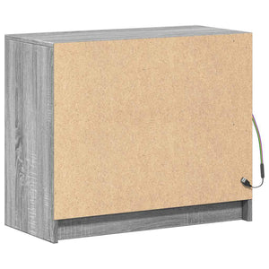 LED Sideboard Grau Sonoma 72x61 cm