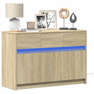 TV-Schrank Sonoma Eiche mit LED