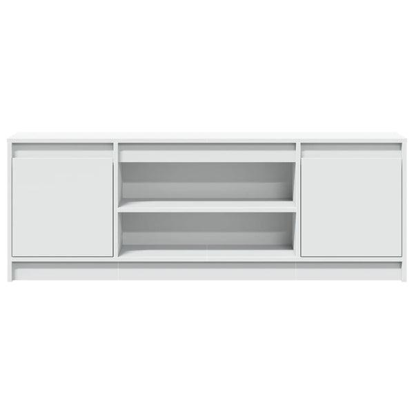 TV-Schrank Weiß mit LED-Beleuchtung