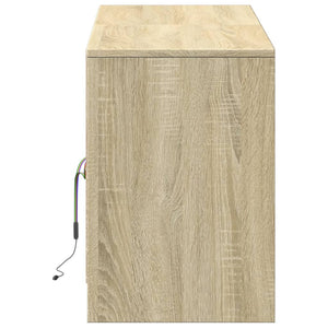 TV-Schrank Sonoma Eiche mit LED
