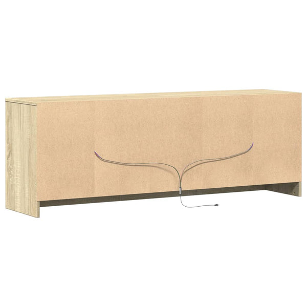 TV-Schrank Sonoma Eiche mit LED