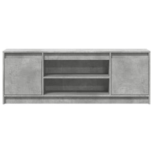 TV-Schrank Betongrau mit LED