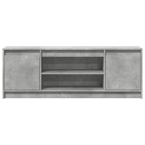 TV-Schrank Betongrau mit LED