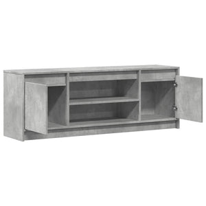TV-Schrank Betongrau mit LED