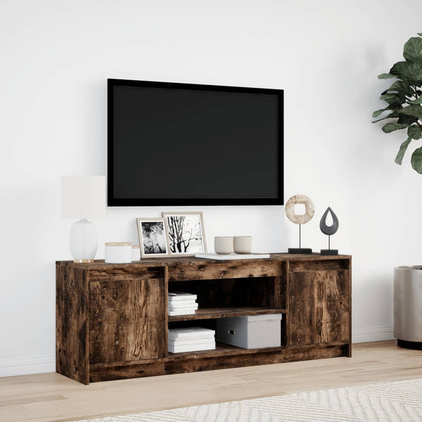 TV-Schrank Räuchereiche mit LED 139,5cm