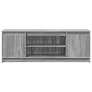 TV-Schrank mit LED Grau Sonoma 139,5 cm