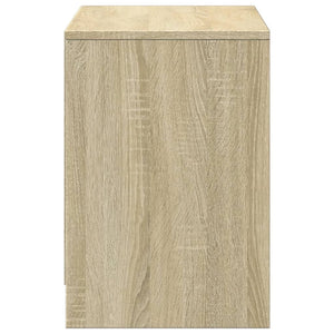 TV-Schrank Sonoma Eiche mit LED 100cm
