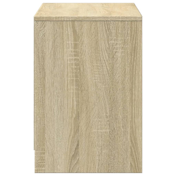 TV-Schrank Sonoma Eiche mit LED 100cm
