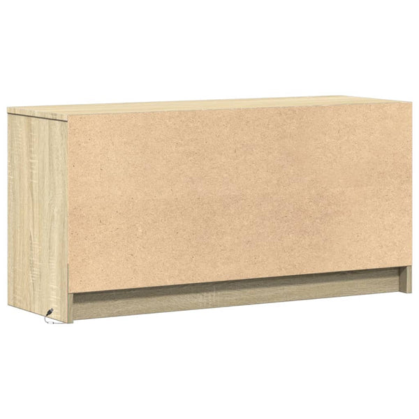 TV-Schrank Sonoma Eiche mit LED 100cm