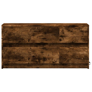 TV-Schrank Räuchereiche mit LED 100cm