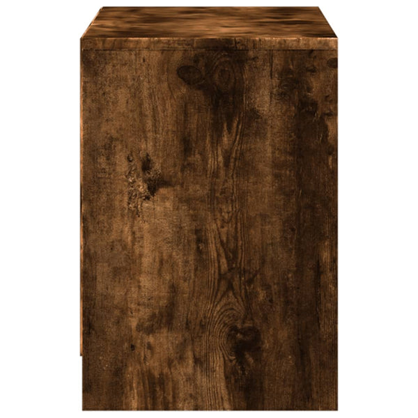 TV-Schrank Räuchereiche mit LED 100cm
