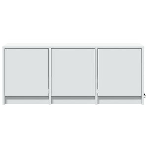 TV-Schrank Weiß mit LED 97cm