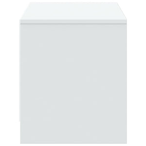 TV-Schrank Weiß mit LED 97cm